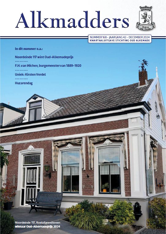 Cover van Alkmadders december 2024