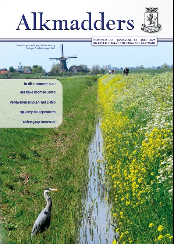 Cover van Alkmadders juni 2025